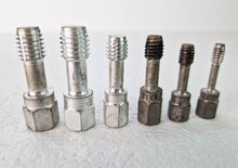 Load image into Gallery viewer, 6 Piece Of Hex Rethreader Tap Set, 1/2 x13, 9/1.6 x 12, 7/16 x 14, 3/8 x 16 etc
