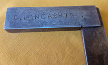 Load image into Gallery viewer, Vintage Set Square Tool, Marked C. Lancashire
