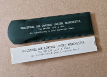 Load image into Gallery viewer, VINTAGE SLIDE RULE Advertising Promotion Industrial Air Control Ltd Manchester

