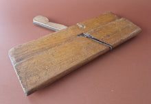 Load image into Gallery viewer, Antique wooden moulding plane old woodworking tool , Vintage Old Used
