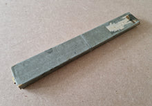 Load image into Gallery viewer, Vintage British " Classic" series 1 wooden slide rule with case
