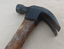 Load image into Gallery viewer, Vintage Claw Hammer – 32.5cm Long – Wooden Handle – Classic Carpentry Tool
