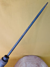 Load image into Gallery viewer, Vintage  Wood / Metal Work Files Tool, wooden handle, 40cm Long
