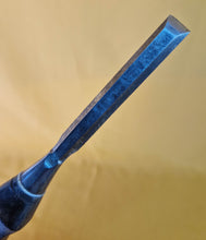 Load image into Gallery viewer, Vintage Bevel Edged Wood Chisel. Black Plastic Handle, 24.5cm long
