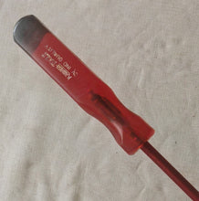 Load image into Gallery viewer, Vintage Kamasa Tools Flat Head Screwdriver 18.5cm Red Handle Slotted Driver
