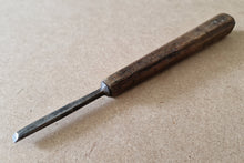 Load image into Gallery viewer, Vintage Cast Steel Wooden Handle Chisel Marked A D Roberts Carpenter  Tool
