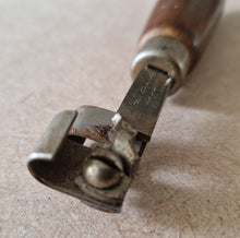 Load image into Gallery viewer, Vintage Wooden Handle Cobblers Leatherworkers Tool
