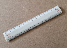 Load image into Gallery viewer, VINTAGE CRAIG BROS SACRISTON RULER RULE - STATIONARY HISTORICAL IN SLEEVE CASE
