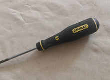 Load image into Gallery viewer, Stanley Flat Head Screwdriver 27cm Long Reach Vintage Hand Tool Slotted Driver
