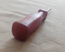 Load image into Gallery viewer, Vintage Phillips Screwdriver 14cm Red Handle Short Stubby Driver DIY Tool

