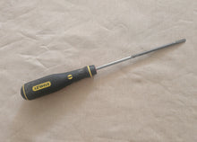 Load image into Gallery viewer, Stanley Flat Head Screwdriver 27cm Long Reach Vintage Hand Tool Slotted Driver
