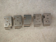 Load image into Gallery viewer, Set of 5 Vintage Metal Thread Chaser Die 3/8, 1/2, 5/8, 3/4 - AMS &amp; S Mar
