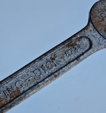 Load image into Gallery viewer, king-dick A706 9/16x1/2"whitworth openended spanner.
