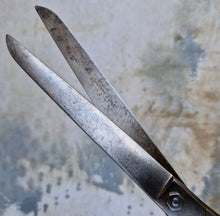 Load image into Gallery viewer, The Ridge Rimmer Long Dress Making Taylors Shears  Scissors , Vintage 28cm Long
