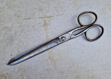 Load image into Gallery viewer, The Ridge Rimmer Long Dress Making Taylors Shears  Scissors , Vintage 28cm Long

