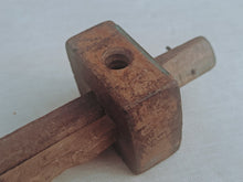 Load image into Gallery viewer, Vintage Wooden Marking Gauge Antique Woodworking Tool 24cm – Missing Thumb Screw
