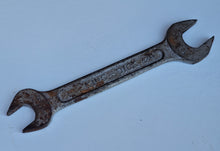 Load image into Gallery viewer, king-dick A706 9/16x1/2"whitworth openended spanner.
