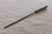 Load image into Gallery viewer, Vintage Flat Head Screwdriver 29cm Long Reach Slotted Driver Black Handle Hand T
