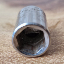 Load image into Gallery viewer, Chrome 3/8" drive 6 point socket classic bike car mechanic Made In japan
