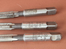 Load image into Gallery viewer, 3 x Dormer 3/8 (U)NC, 16 , 8.0mm Drill GT Taper Threading Tap, Made In England
