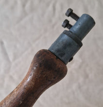 Load image into Gallery viewer, Old keyhole pad saw wooden handle, vintage tool
