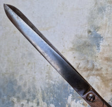 Load image into Gallery viewer, The Ridge Rimmer Long Dress Making Taylors Shears  Scissors , Vintage 28cm Long
