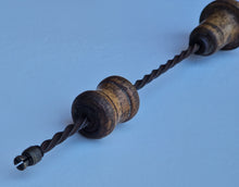 Load image into Gallery viewer, Antique Archimedes drill tool, Spiral Push Hand Drill, old hand drill
