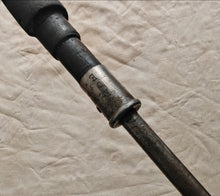 Load image into Gallery viewer, Vintage Flathead Screwdriver , Wooden Handle , Marked KOE,  24.5cm Long
