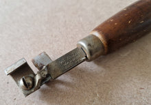Load image into Gallery viewer, Vintage Wooden Handle Cobblers Leatherworkers Tool
