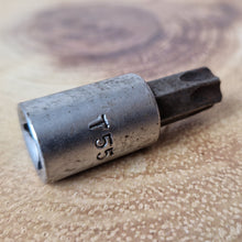 Load image into Gallery viewer, Vintage T55 Male Torx Bit Star Socket 3/8" Drive Standard Internal
