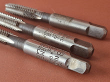 Load image into Gallery viewer, 3 x Dormer 3/8 (U)NC, 16 , 8.0mm Drill GT Taper Threading Tap, Made In England
