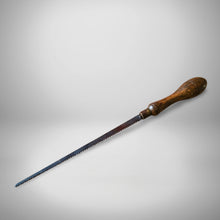 Load image into Gallery viewer, Vintage Pad Saw Wooden Handle With Brass Ferrule 31.5cm Long
