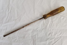 Load image into Gallery viewer, Steadfast amber flat or slotted head screwdriver , 22.5cm long
