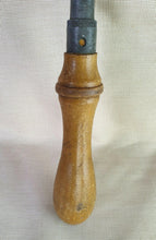 Load image into Gallery viewer, Vintage wooden handled pad saw, 30cm long , Old used tool
