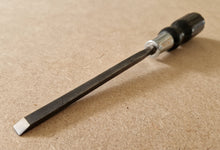 Load image into Gallery viewer, Vintage Sheffield Made Carving Gouge Chisel Steel Metal Ferrule Wooden Handle
