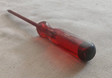 Load image into Gallery viewer, Vintage Kamasa Tools Flat Head Screwdriver 18.5cm Red Handle Slotted Driver
