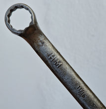 Load image into Gallery viewer, Vintage spanner,ring tool,Herbrand 3727-A, USA, 11/16" classic car repair tool
