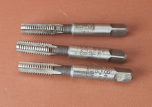 Load image into Gallery viewer, 3 x Dormer 3/8 (U)NC, 16 , 8.0mm Drill GT Taper Threading Tap, Made In England
