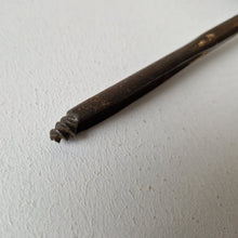 Load image into Gallery viewer, Antique Wooden Handle Metal Screwing Tool Gimlet Augur Hand Drill Treen
