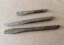 Load image into Gallery viewer, 3 x Stanley spiral ratchet screwdriver bits vintage tool parts
