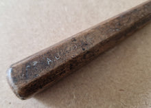 Load image into Gallery viewer, Vintage Cast Steel Wooden Handle Chisel Marked A D Roberts Carpenter  Tool
