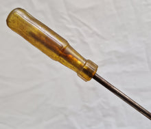 Load image into Gallery viewer, Steadfast amber flat or slotted head screwdriver , 22.5cm long

