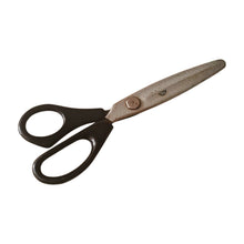 Load image into Gallery viewer, Vintage PAL Pinking Shears / Craft Scissors – Black Handle – 19.3cm – Display
