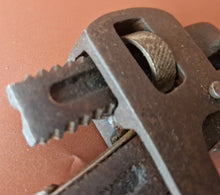 Load image into Gallery viewer, Vintage No.8 Pipe Wrench Made In England , Old School Tool
