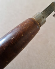 Load image into Gallery viewer, Vintage Wooden Handle Cobblers Leatherworkers Tool
