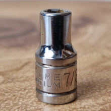 Load image into Gallery viewer, Chrome Vanadium 7/32" drive 6 point socket classic bike car mechanic
