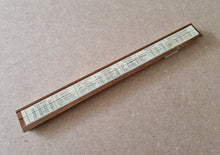 Load image into Gallery viewer, Vintage British " Classic" series 1 wooden slide rule with case

