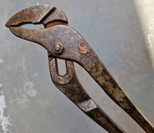 Load image into Gallery viewer, Vintage Ceka water pump pliers long slip joint pliers, vintage tools, uncleaned
