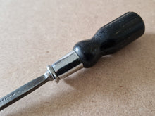 Load image into Gallery viewer, Vintage Sheffield Made Carving Gouge Chisel Steel Metal Ferrule Wooden Handle
