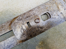 Load image into Gallery viewer, Vintage Footprint Planer Blade, For Grinding, Vintage Antique Tool
